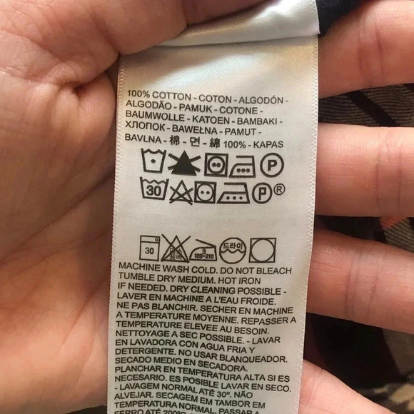 Womens Levi’s Relaxed Fit Plaid Long Sleeve Button Down Shirt Size XL - Picture 3 of 9